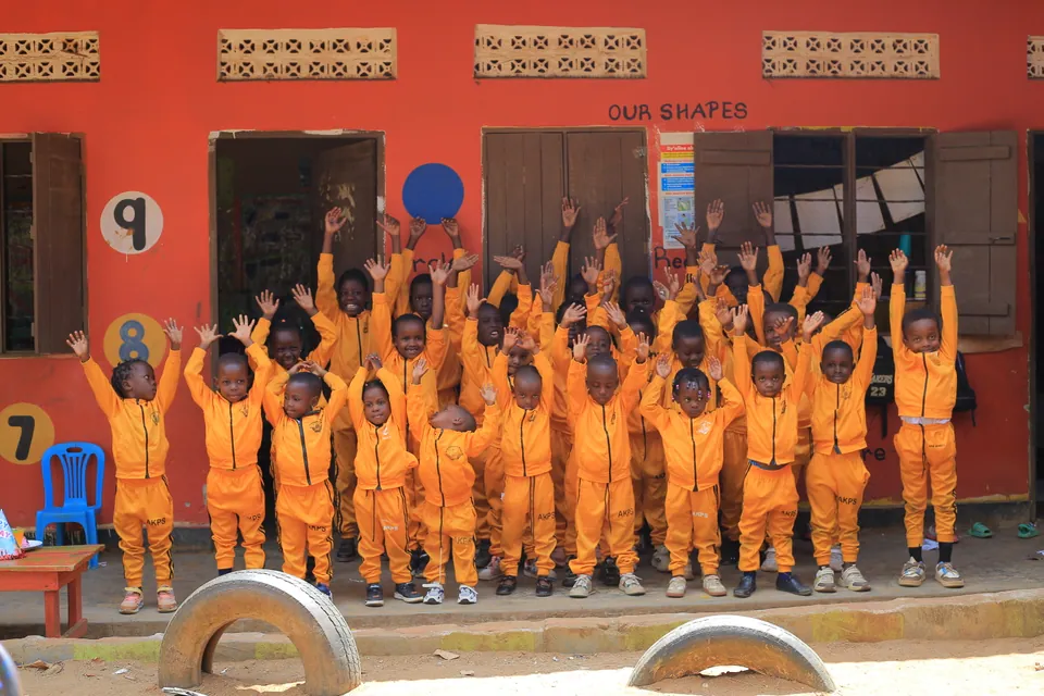 Alpha Kindergarten and Primary School classroom moment